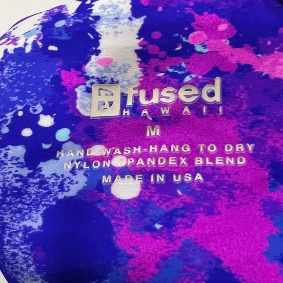 Fused Hawaii | 2pc Set Colorful Print Swimsuit - Picture 3 of 4